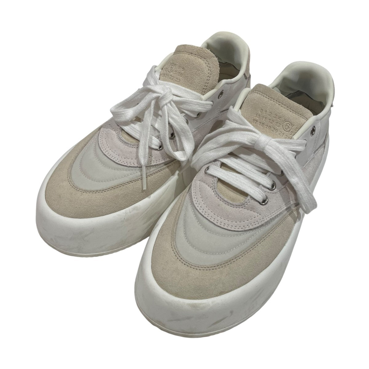 MM6 パッド入りローカットスニーカー MM6 Maison Margiela ローカット スニーカー | ブラック