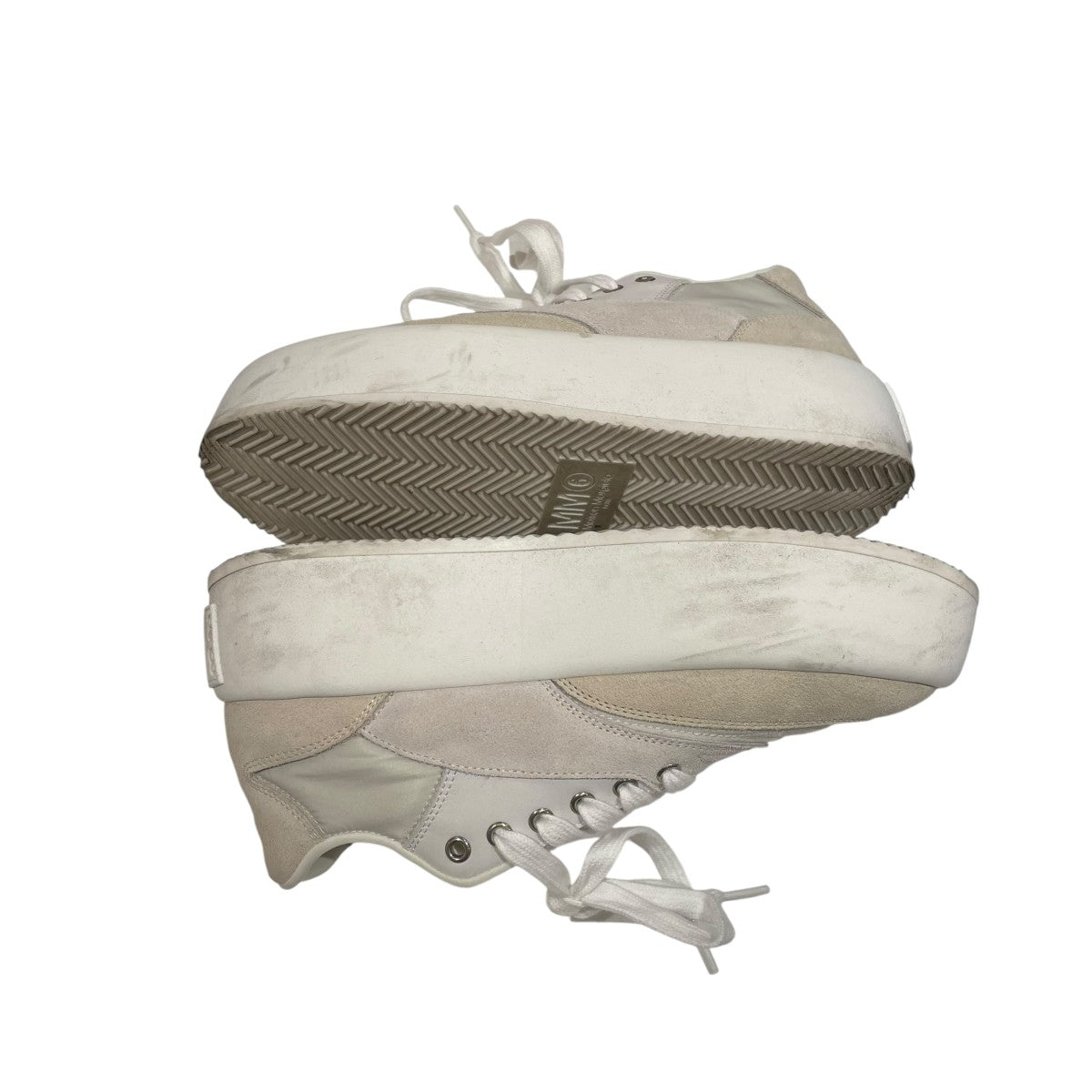 【美品】MM6　Maison Martin Margiela　パンプス　ホワイト ホワイト（白）系 Maison Margiela(メゾン マルジェラ) パンプス
