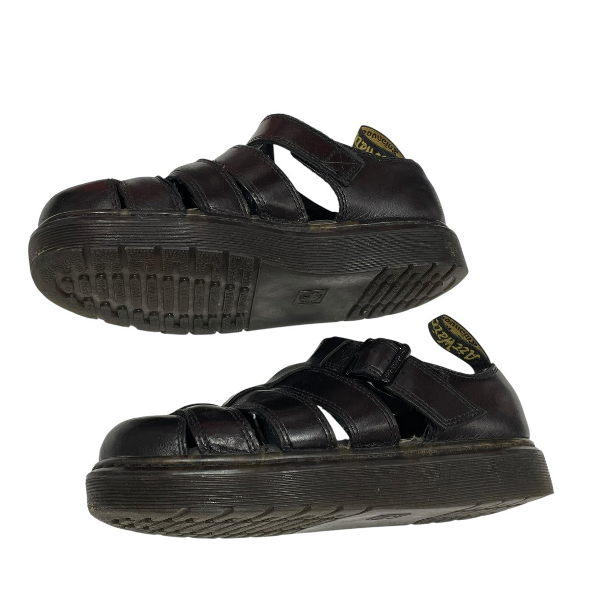 ドクターマーチン　レザー トングサンダル　ブラック　AW006 SK 04 U Dr.Martens(ドクターマーチン) / サンダル/UK4/BLK/AW006 SK12U