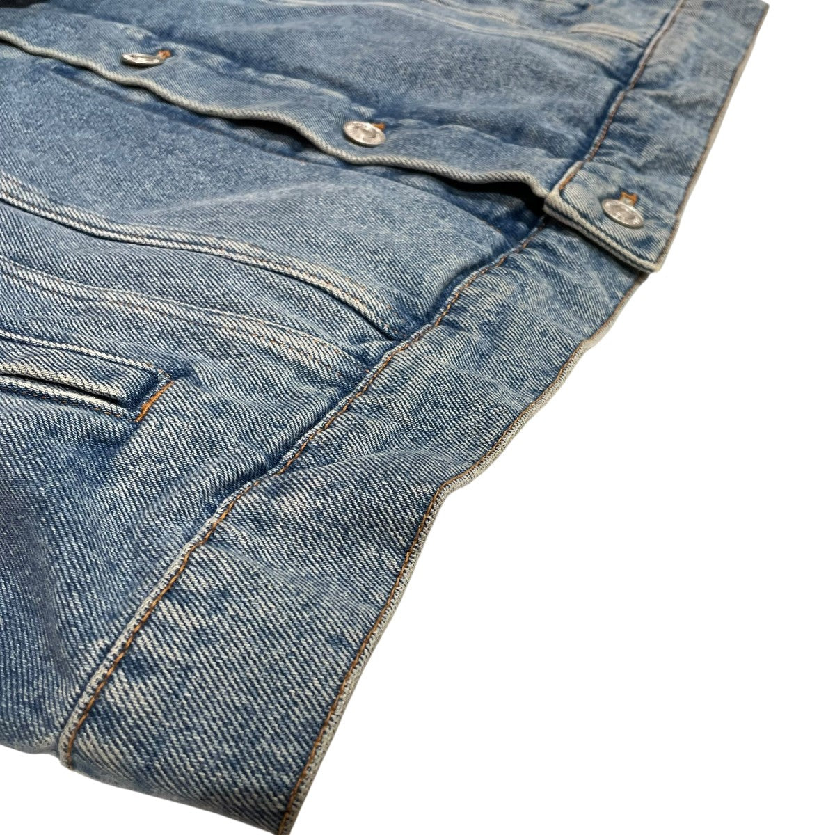 BALENCIAGA 21SSBACK LOGO DENIM JACKETデニムジャケット646922 古着・中古-5枚目のアイテム画像