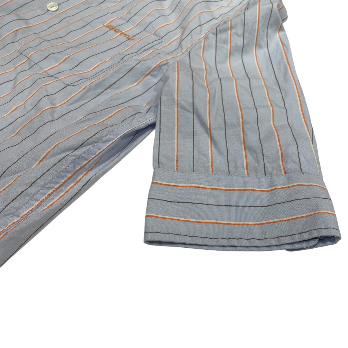 マルニ MARNI 23SS ポプリンクロップドシャツ 半袖シャツ CAMA0533S0 スカイブルー サイズ：SIZE 38 MARNI(マルニ) 23SSポプリンクロップドシャツ半袖シャツ
