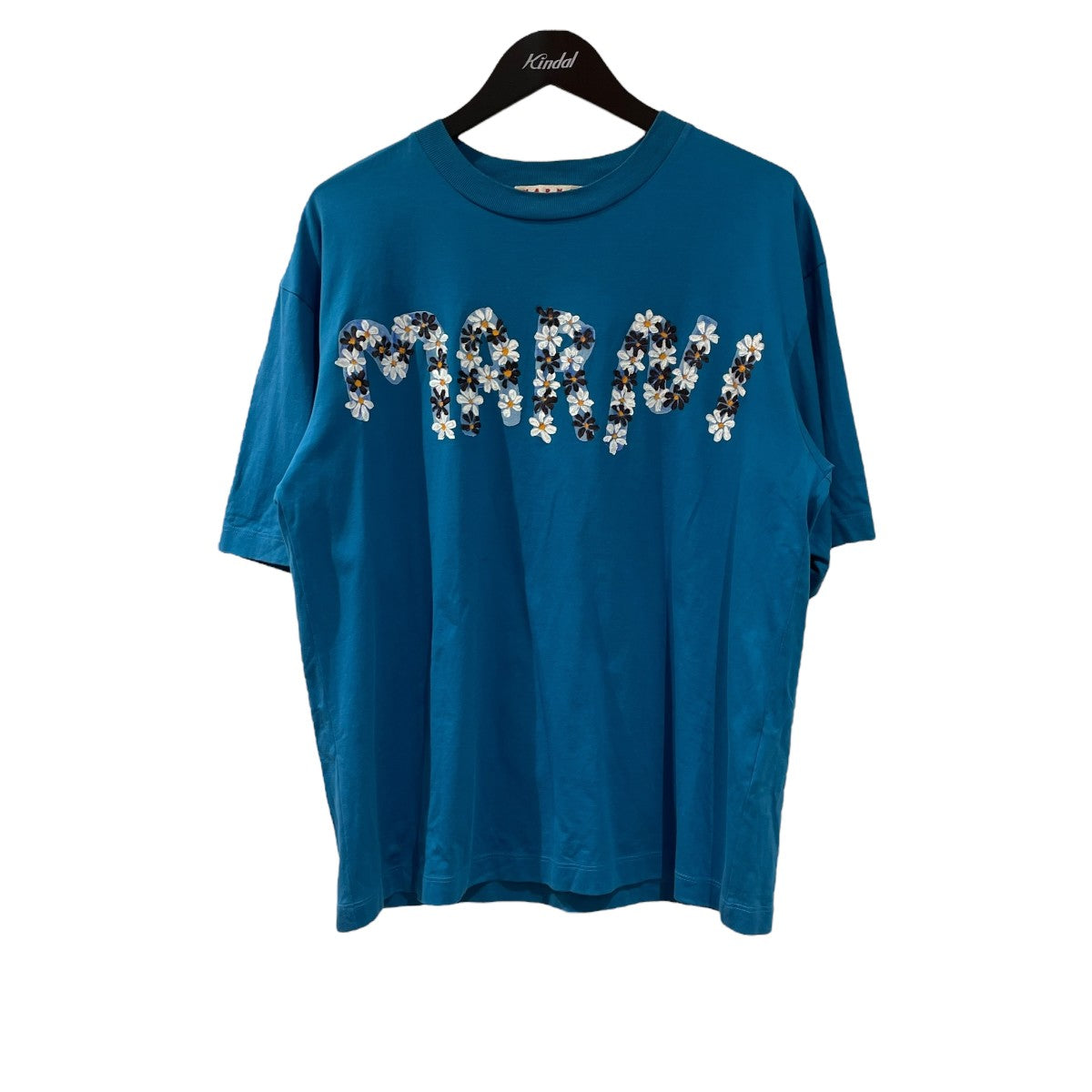 マルニ MARNI 22SS MA DAISY LOGO PRINT T-SHIRT 半袖シャツ THJET49EPM ターコイズ サイズ：SIZE MARNI(マルニ) 22SSMA DAISY LOGO PRINT T-SHIRT半袖シャツ