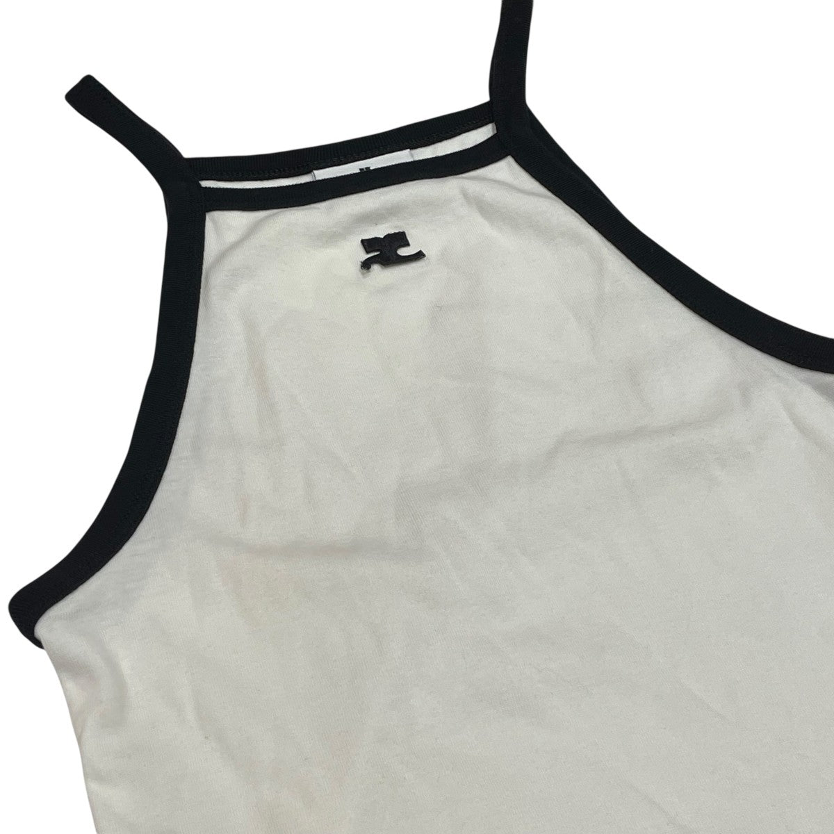 新品Mサイズ【クレージュ】Courregesロゴタンクトップ 楽天市場】Courreges クレージュ タンクトップ FITTED TANK TOP