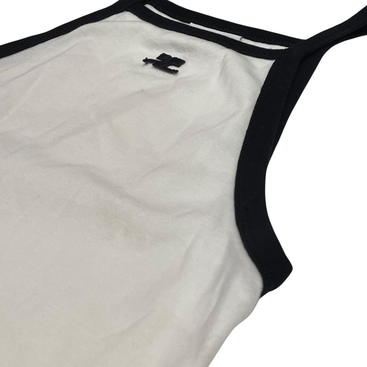 courreges(クレージュ) タンクトップ ホワイト サイズ XS