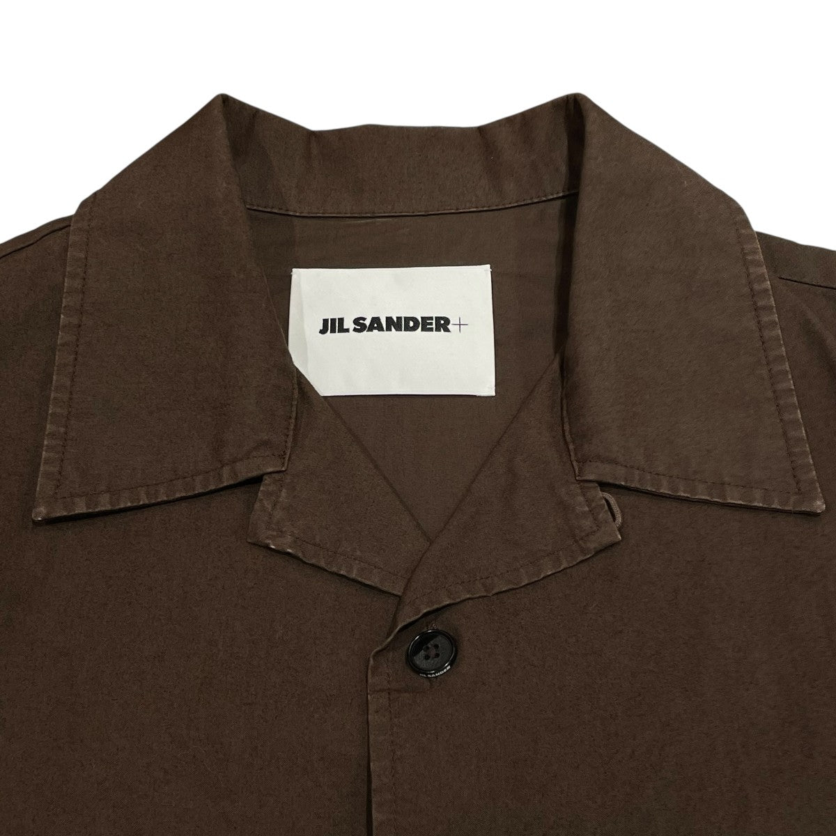 JIL SANDER ノーカラー長袖シャツ ベージュ JIL SANDER(ジルサンダー) ロングスリーブシャツ JSMS740935