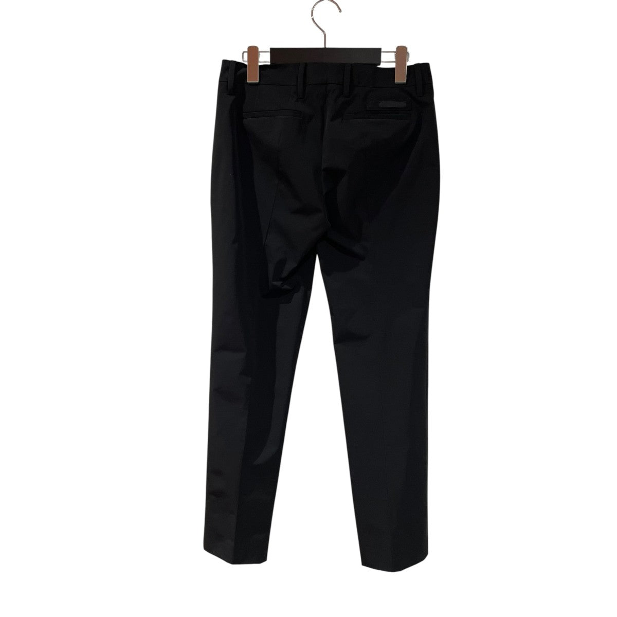新作☆【PRADA】軽量リナイロンパンツ 話題 PRADA◇Re-Nylon スリムフィットパンツ バックル付ポケット