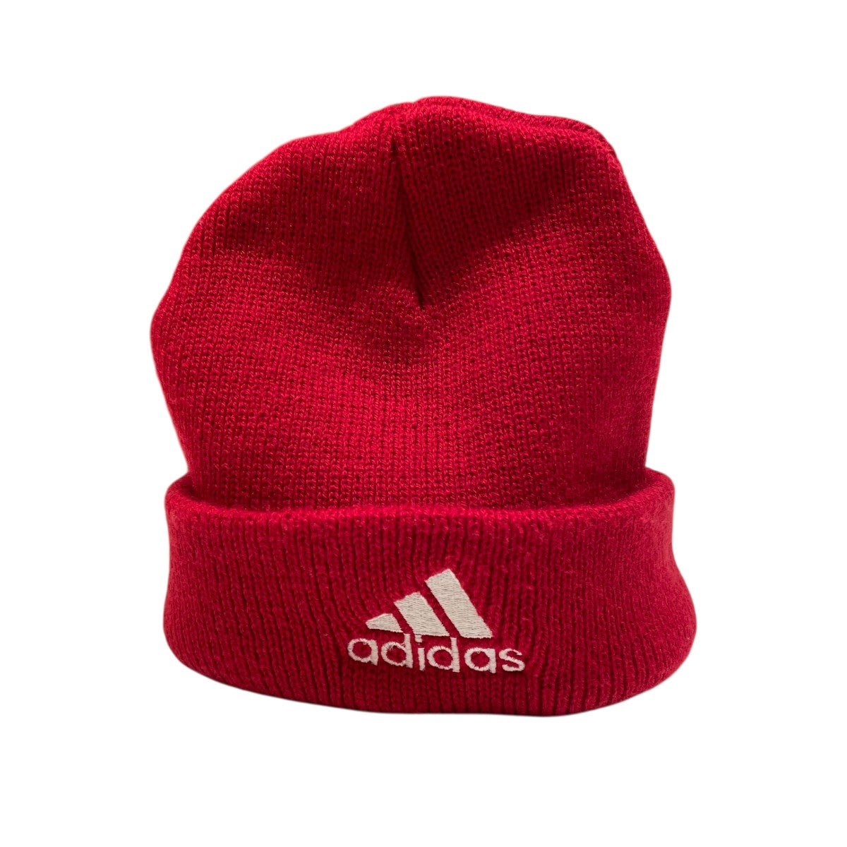 adidas(アディダス) 台湾製 アクリルニット帽 レッド｜【公式