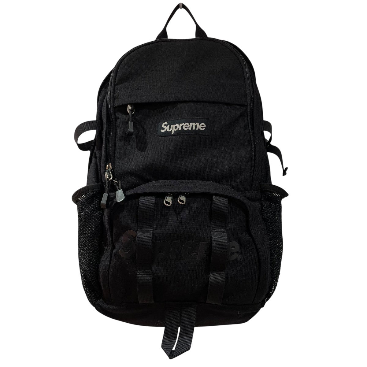 Supreme 2015SS バックパック Supreme(シュプリーム) 15SSバックパック ブラック｜【公式
