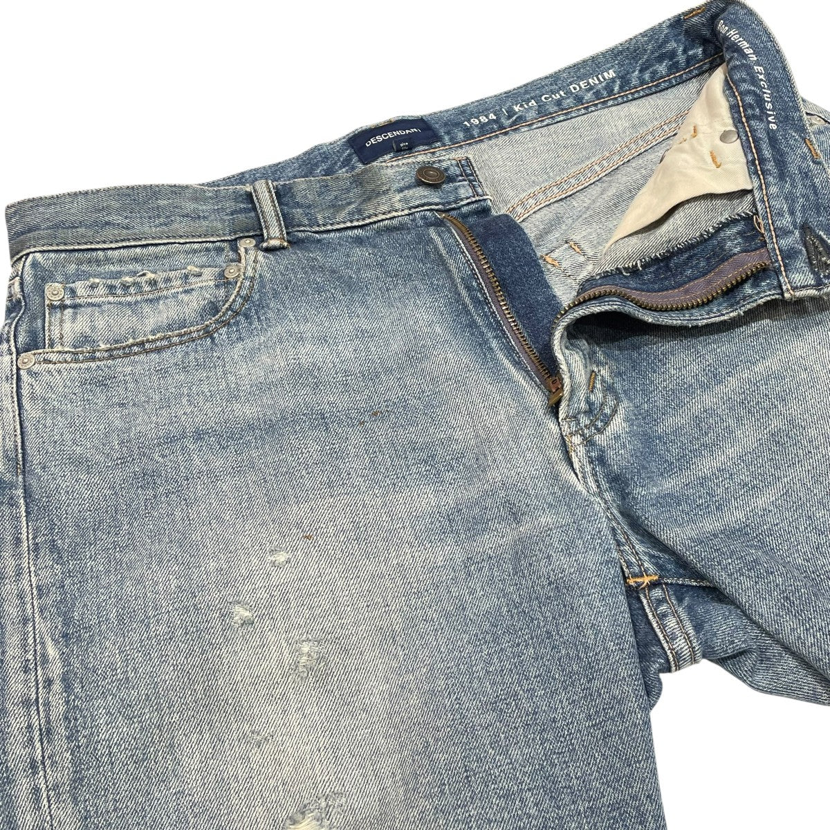 DESCENDANT×Ron Herman 1984 Kid Cut Denimデニムショートパンツ