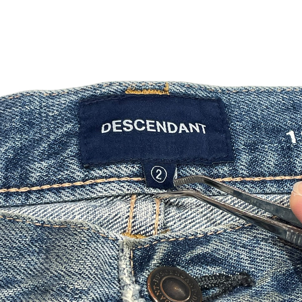 DESCENDANT×Ron Herman 1984 Kid Cut Denimデニムショートパンツ