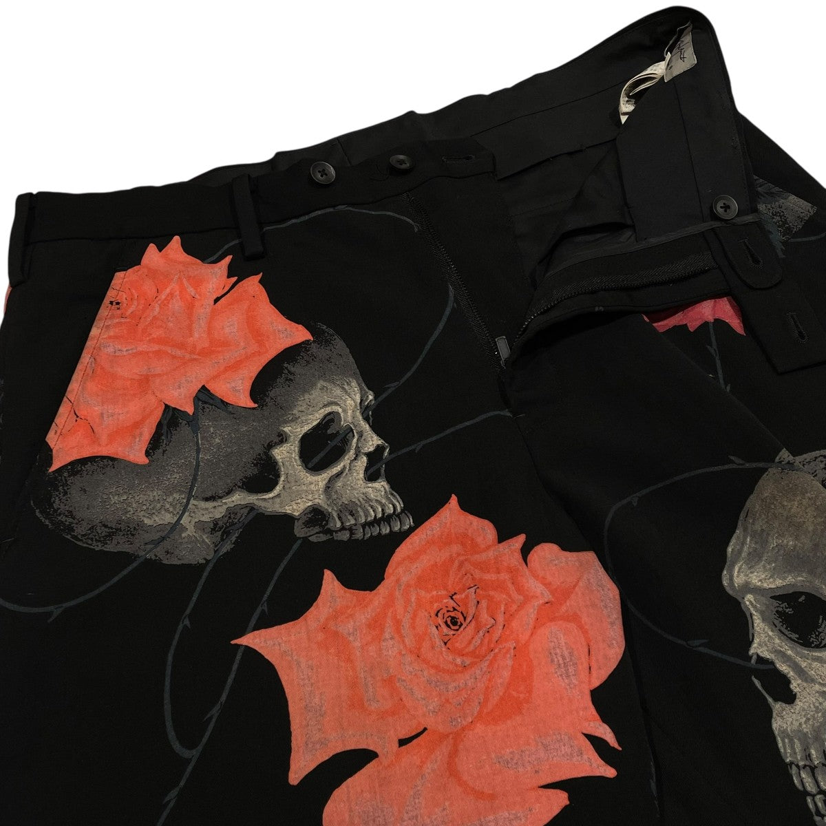 yohji yamamoto POUR HOMME 18SS/スカル ローズ Yohji Yamamoto POUR HOMME 18SS スカルローズ yohji yamamoto POUR