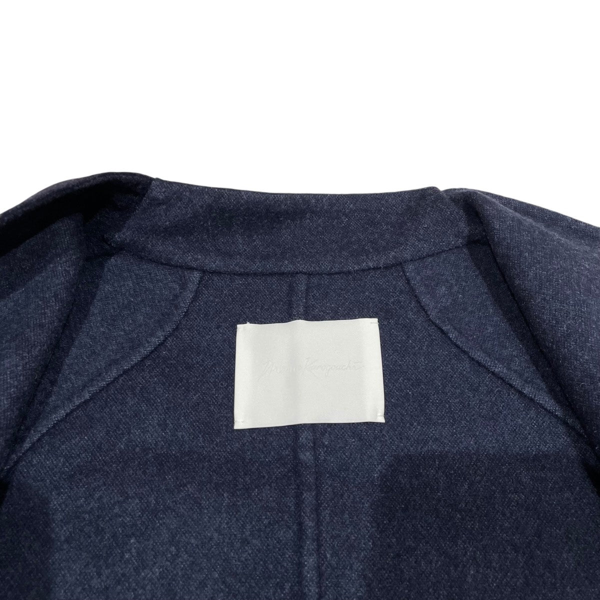 mame kurogouchi(マメクロゴウチ) 23AWSilk Cashmere Reversible