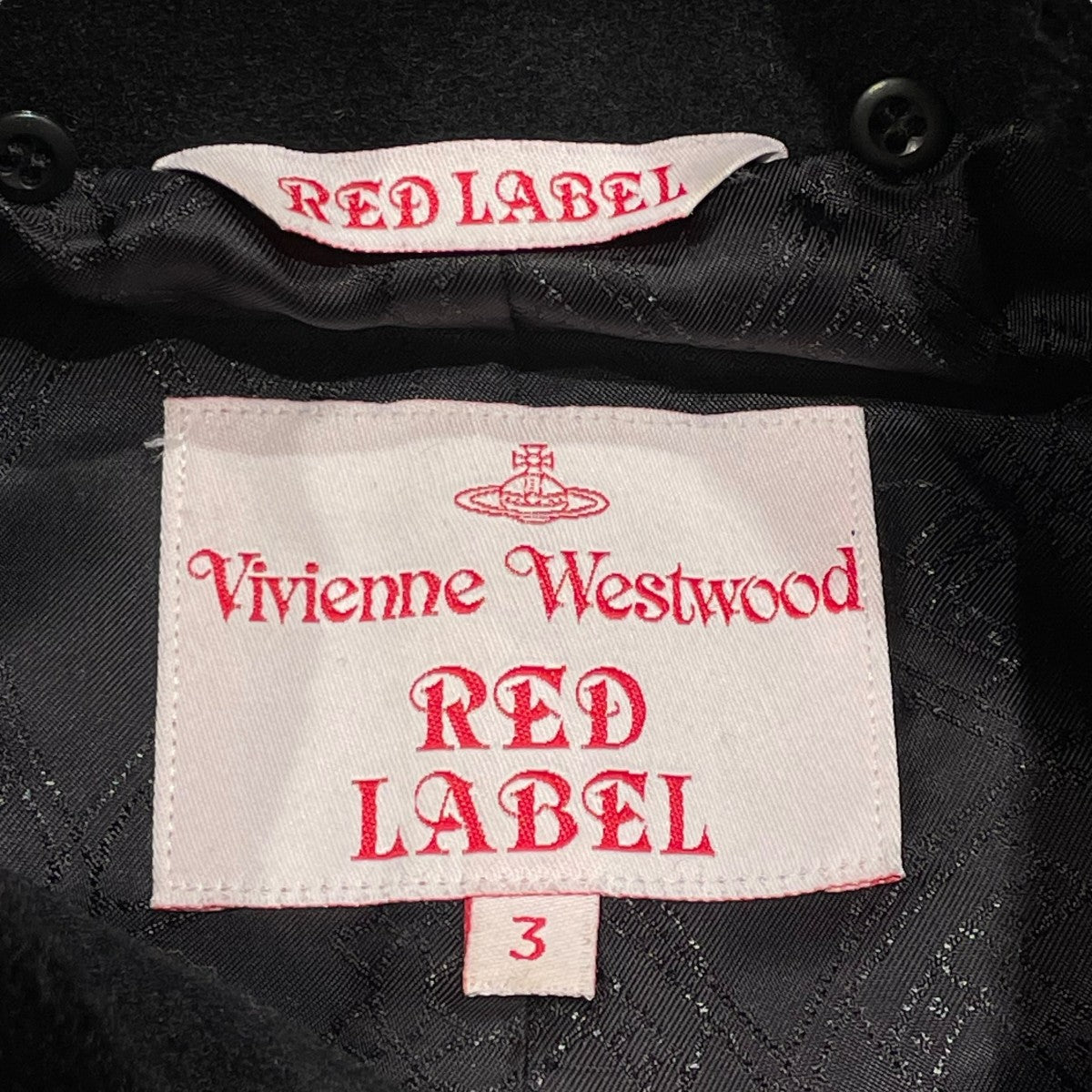 Vivienne Westwood RED LABEL コート サイズ3 ヴィヴィアンウエストウッド レッドレーベルVivienne Westwood