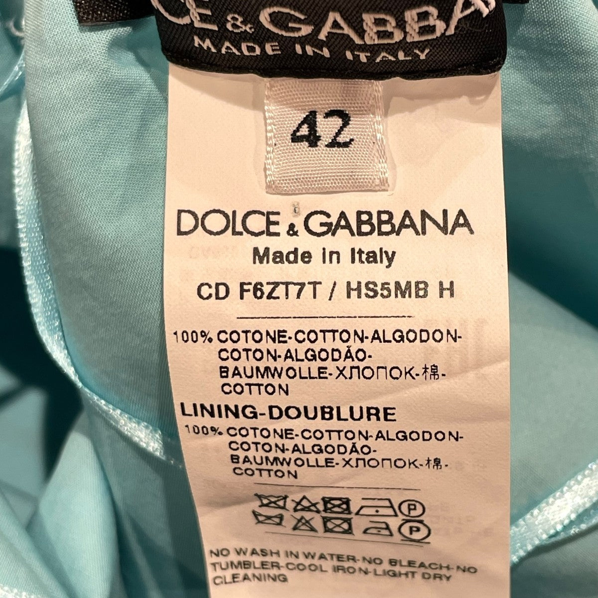 美品✨DOLCE&GABBANA 半袖ひざ丈ワンピース 2025年最新】D&G ／ Dolce＆Gabbana レディース ひざ丈