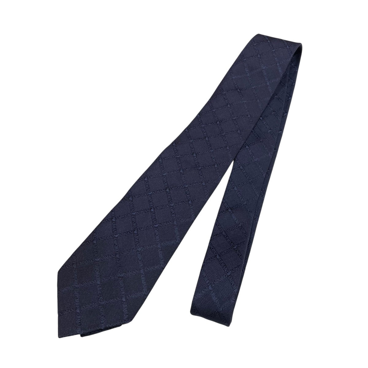 【新品未使用】エンポリオアルマーニ ネクタイ　necktie ブラック系 redrose_ea148