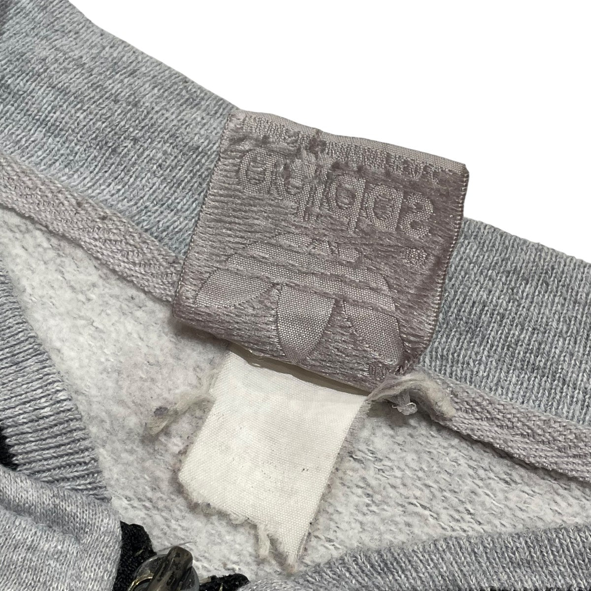 90s adidas グレー ジップアップジャケット adidas(アディダス) 90s スウェットジップジャケット ライト