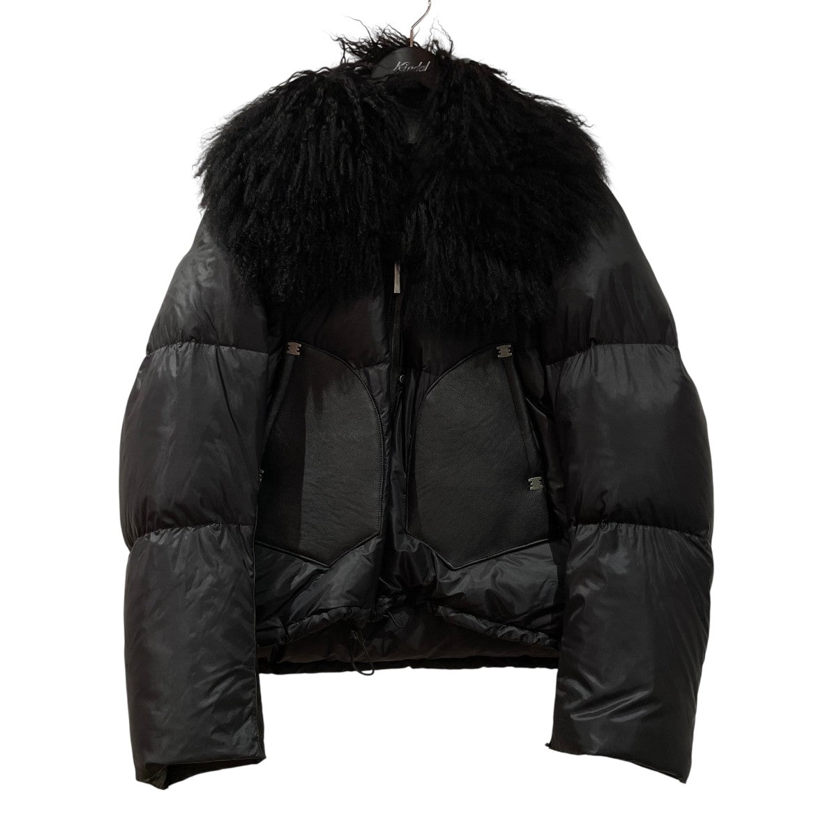 ISAAC SELLAM(アイゼック セラム) ダウンジャケット ブラック サイズ