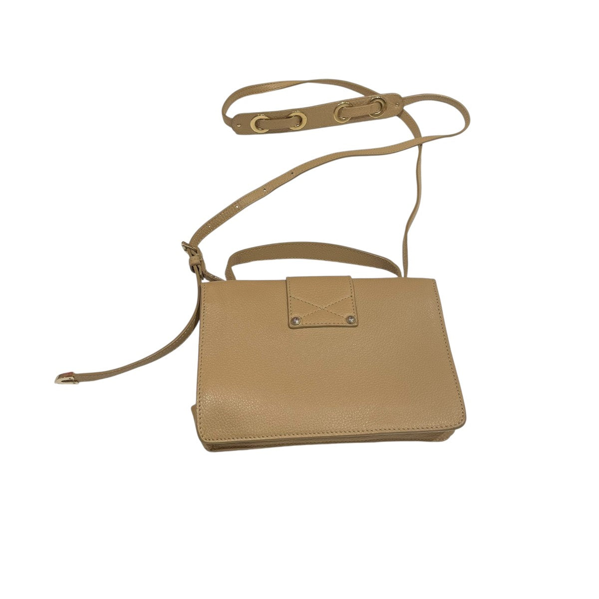 mｍczo 新品、未使用　JIMMY CHOO ベージュ ショルダー JIMMY CHOO ジミーチュウ アーティー ベージュ スエード レザー