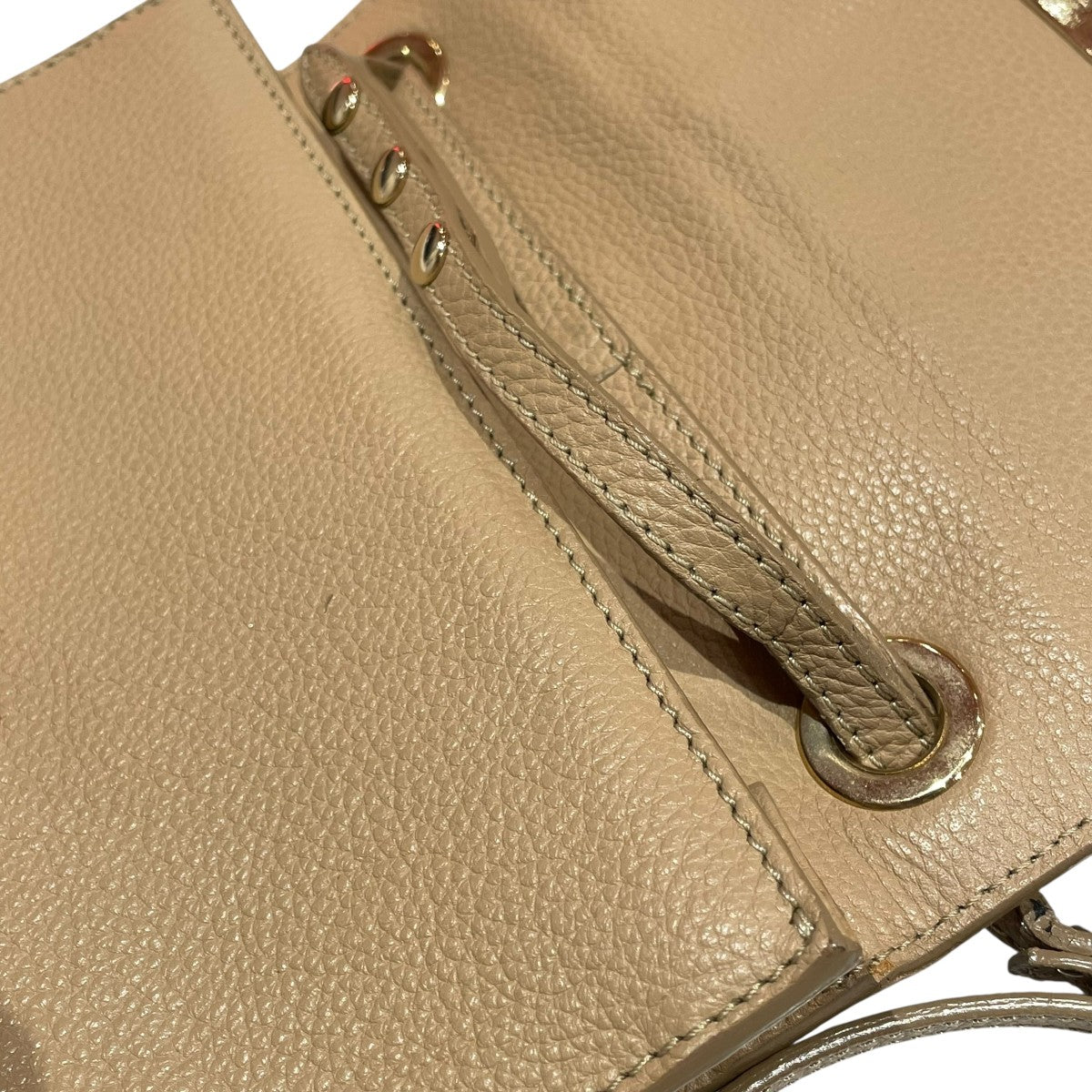 JIMMY CHOO(ジミーチュウ) ショルダーバッグ ベージュ｜【公式