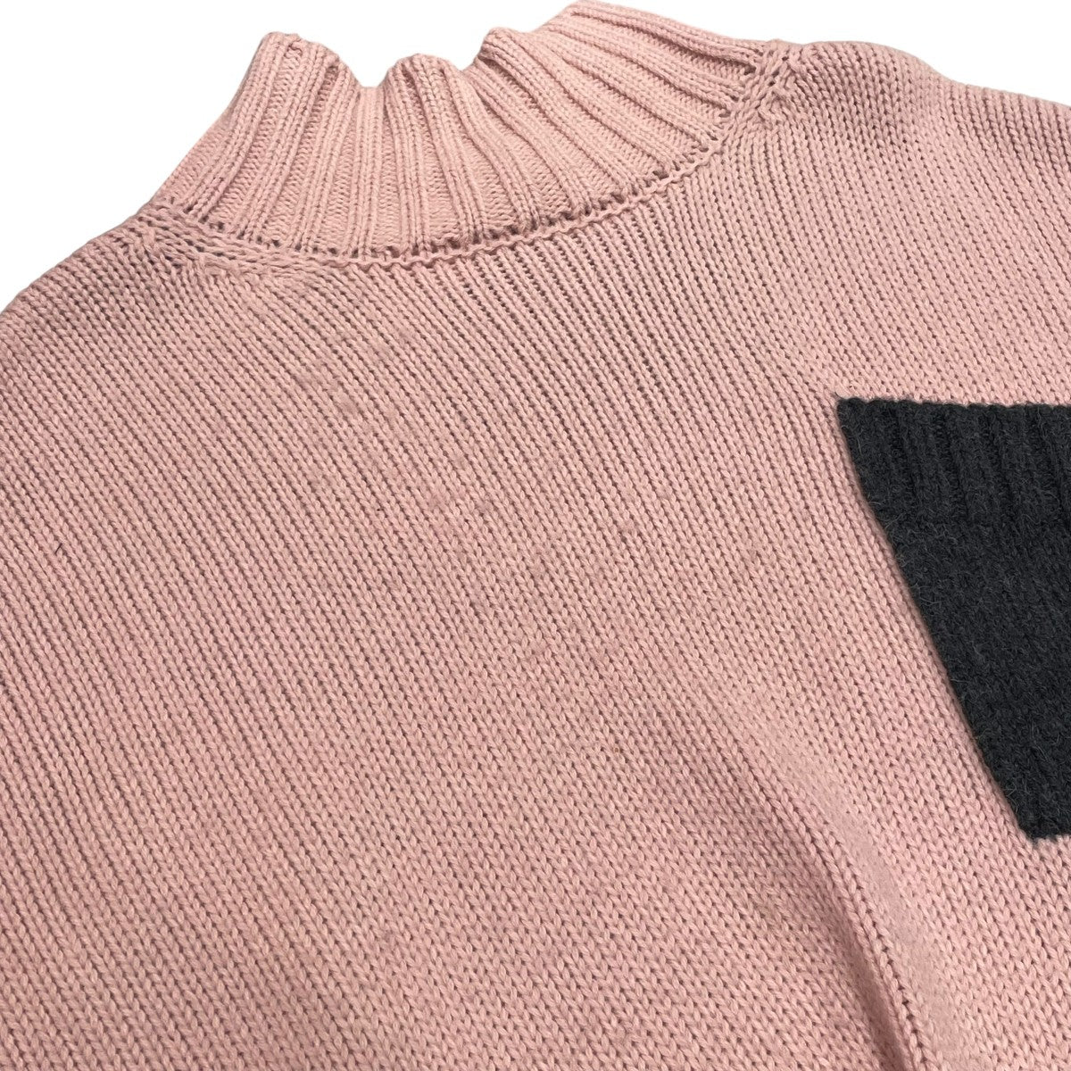 CONTRAST PATCH POCKET JUMPERニット