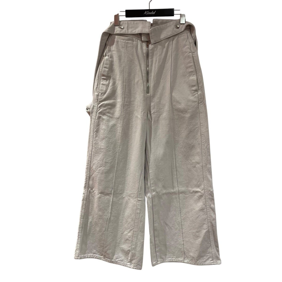 LIVINGTONE×Ron Herman torn Wide Denim PantsデニムパンツLT-BLEK5-04-RH 古着・中古-1枚目のアイテム画像