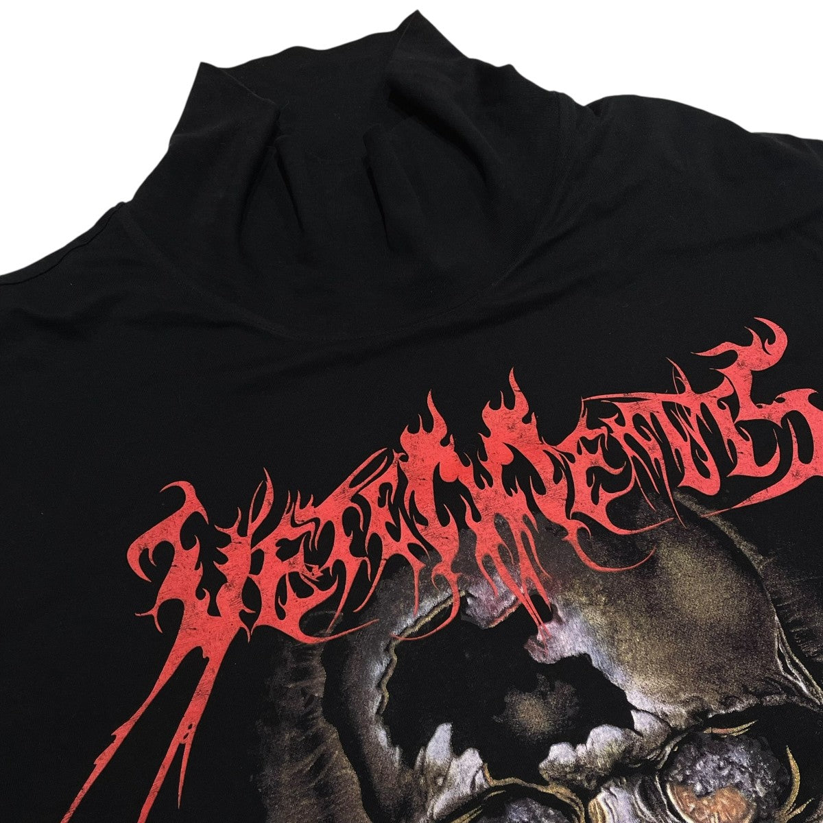 VETEMENTS(ヴェトモン) 16AWSkull Layered T-Shirts Dressドッキング