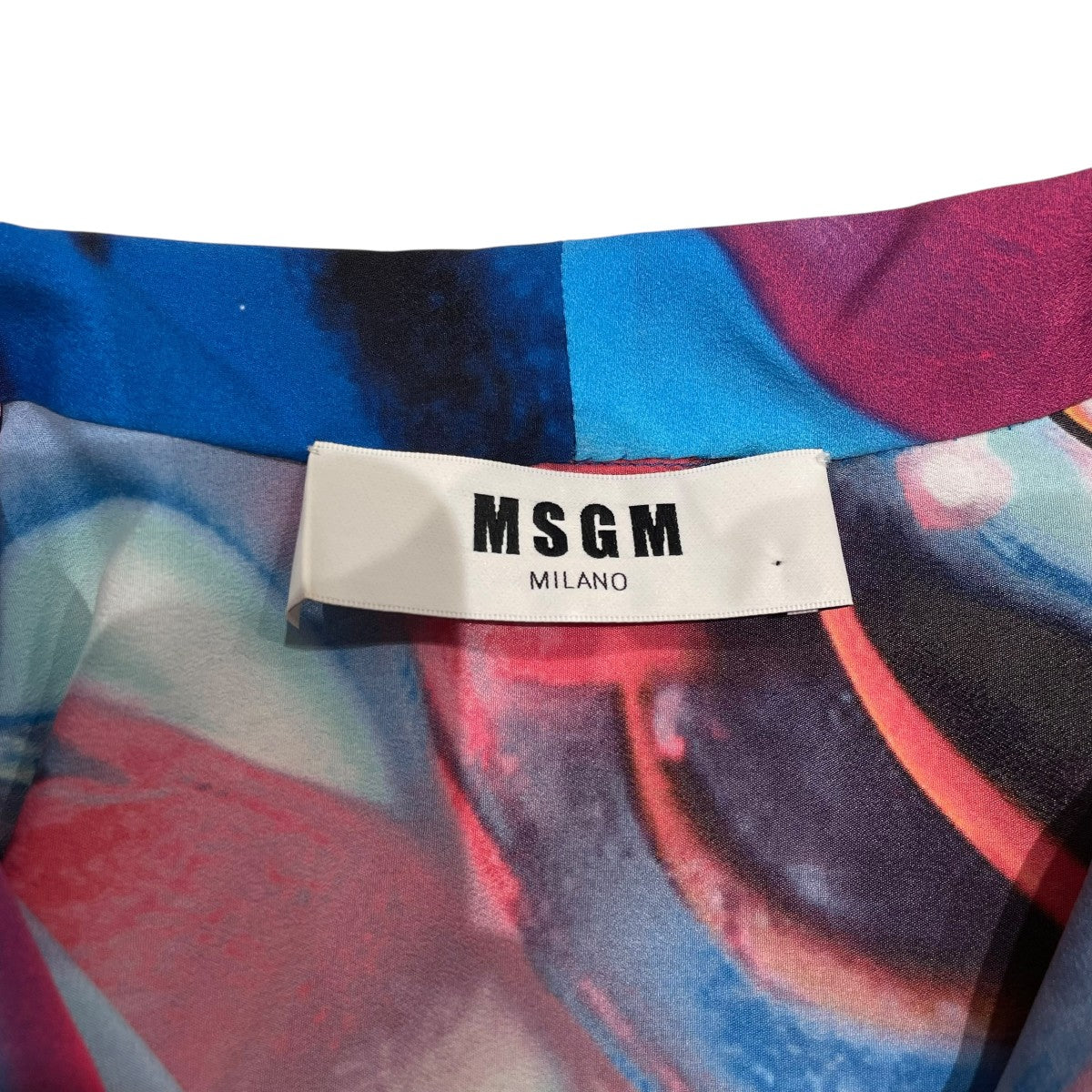 MSGM マーブル柄プリーツスカートワンピワンピース 古着・中古-7枚目のアイテム画像