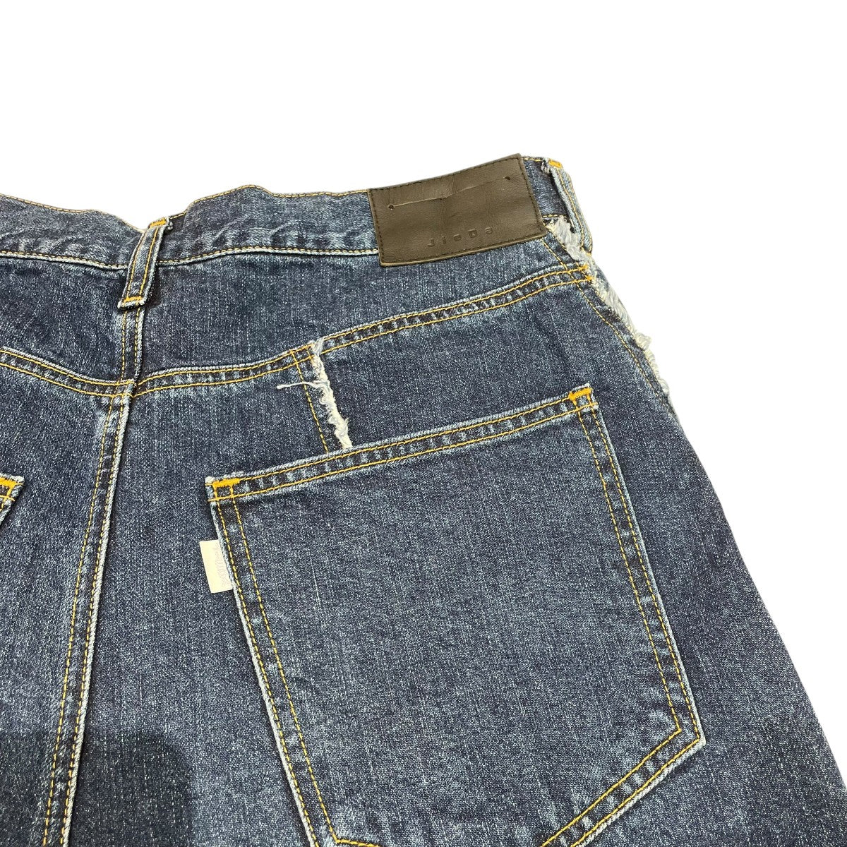 JieDa インディゴ デニム Jie-23S-PT10-C サイズ1 Jieda(ジエダ) 23SSデニムパンツJie-23S-PT10-C Jie-23S-PT10-C