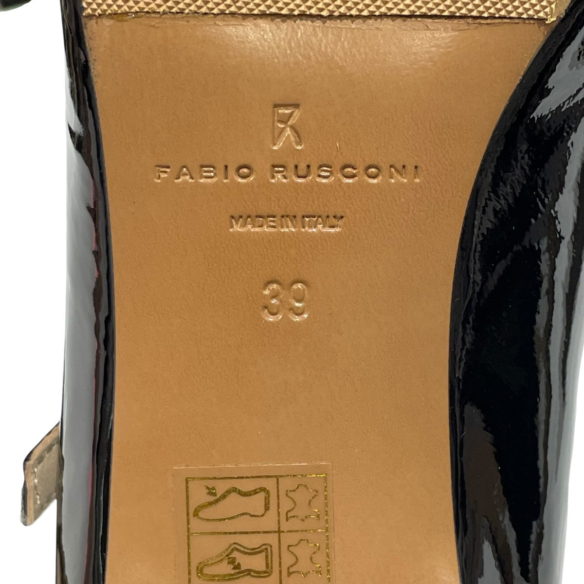 FABIO RUSCONI パンプスI-2426-SASSUOLO 古着・中古-7枚目のアイテム画像