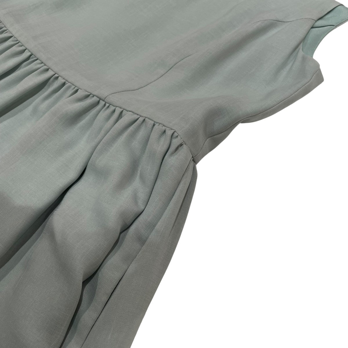 フォクシーニューヨーク ノースリーブワンピース イエロー サイズ40*YC62 新品】2024 FOXEY NEW YORK Sarasara Dress 42 レモンイエロー