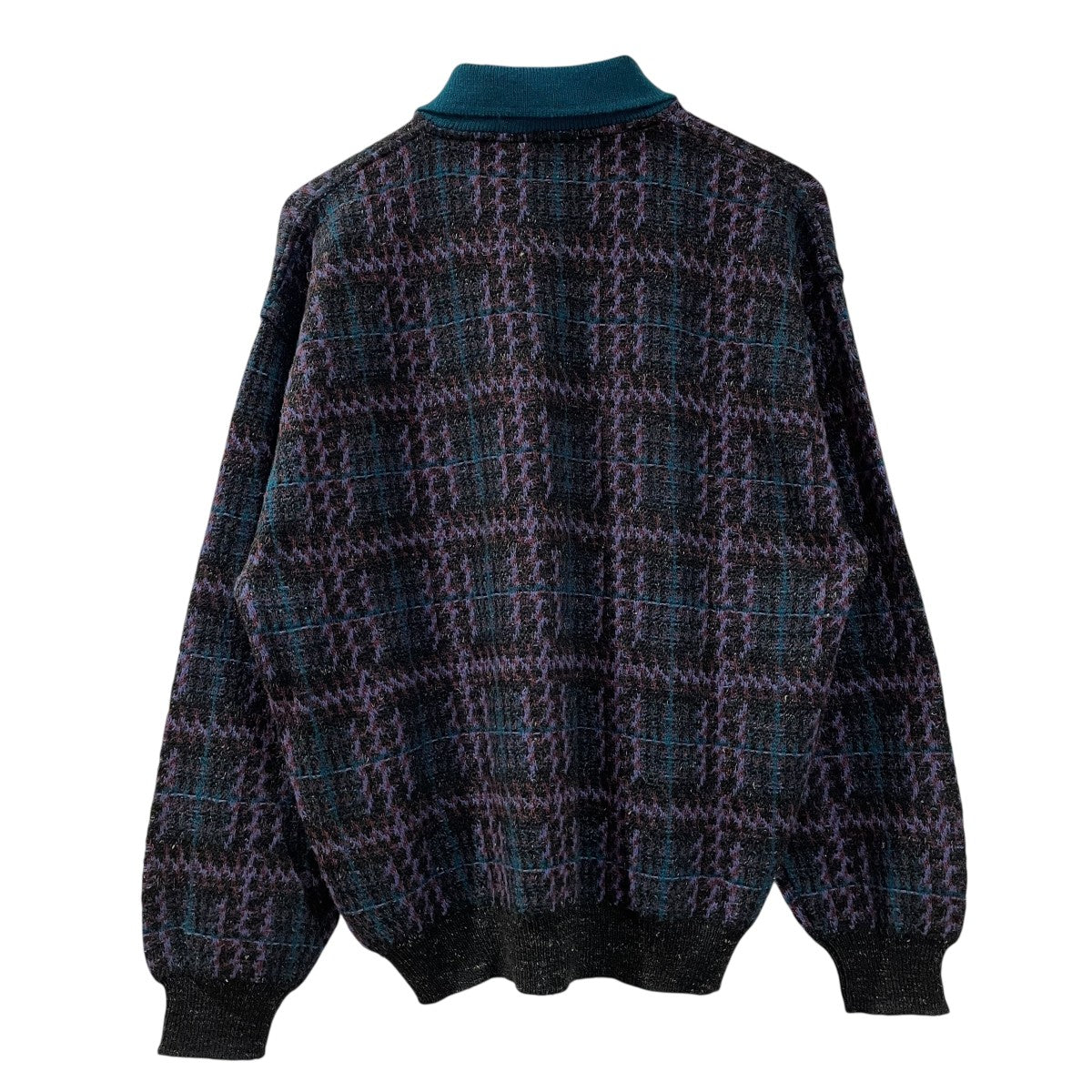 【レア】GIVENCHY GENTLEMAN カーディガン グレー/ターコイズ レア】GIVENCHY GENTLEMAN カーディガン グレー/ターコイズ