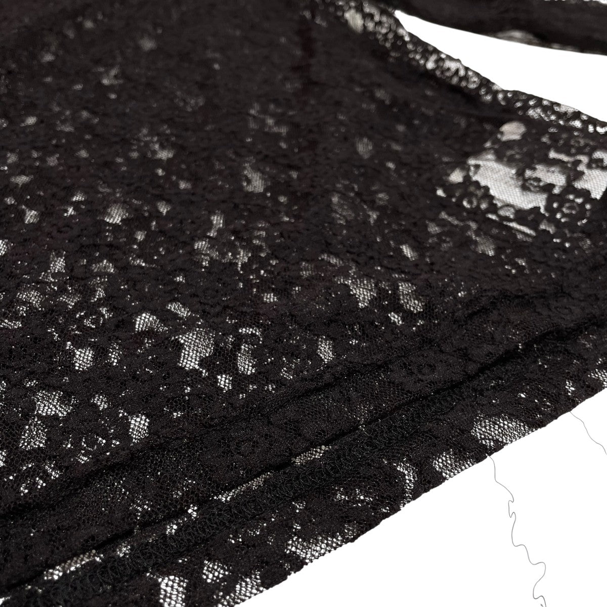 JOHN LAWRENCE SULLIVAN FLOWER LACE CUT OUT HOODIEロングスリーブカットソー5C019-0225-04 古着・中古-5枚目のアイテム画像