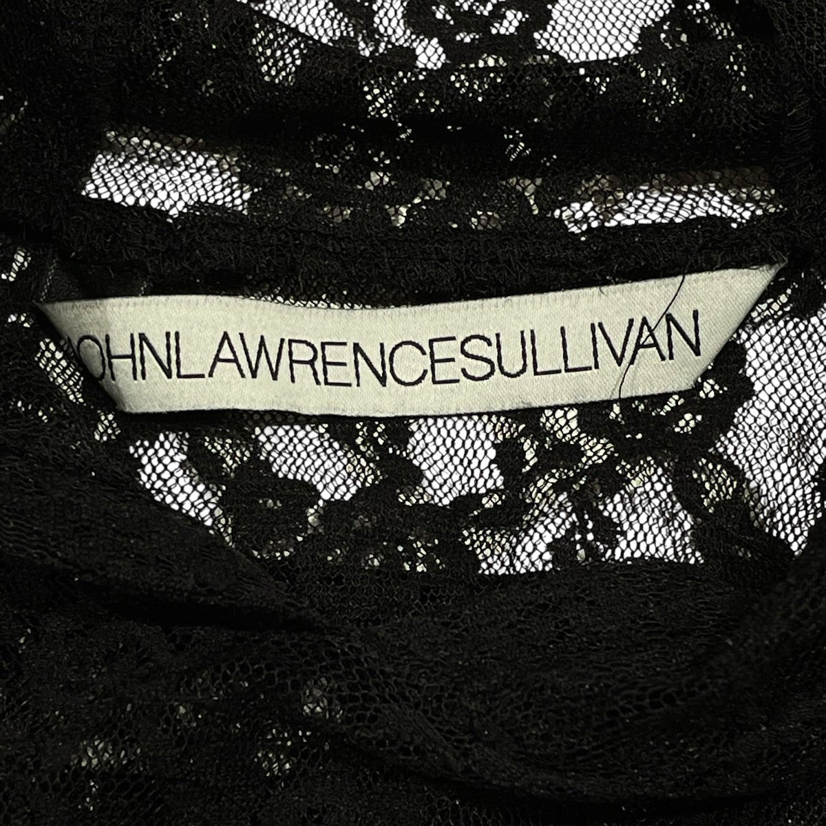 JOHN LAWRENCE SULLIVAN FLOWER LACE CUT OUT HOODIEロングスリーブカットソー5C019-0225-04 古着・中古-6枚目のアイテム画像