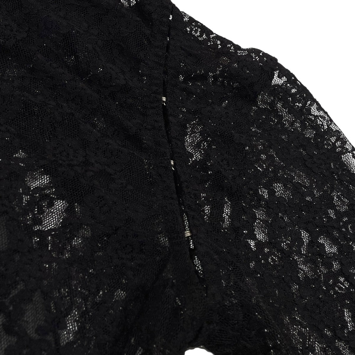JOHN LAWRENCE SULLIVAN FLOWER LACE CUT OUT HOODIEロングスリーブカットソー5C019-0225-04 古着・中古-8枚目のアイテム画像