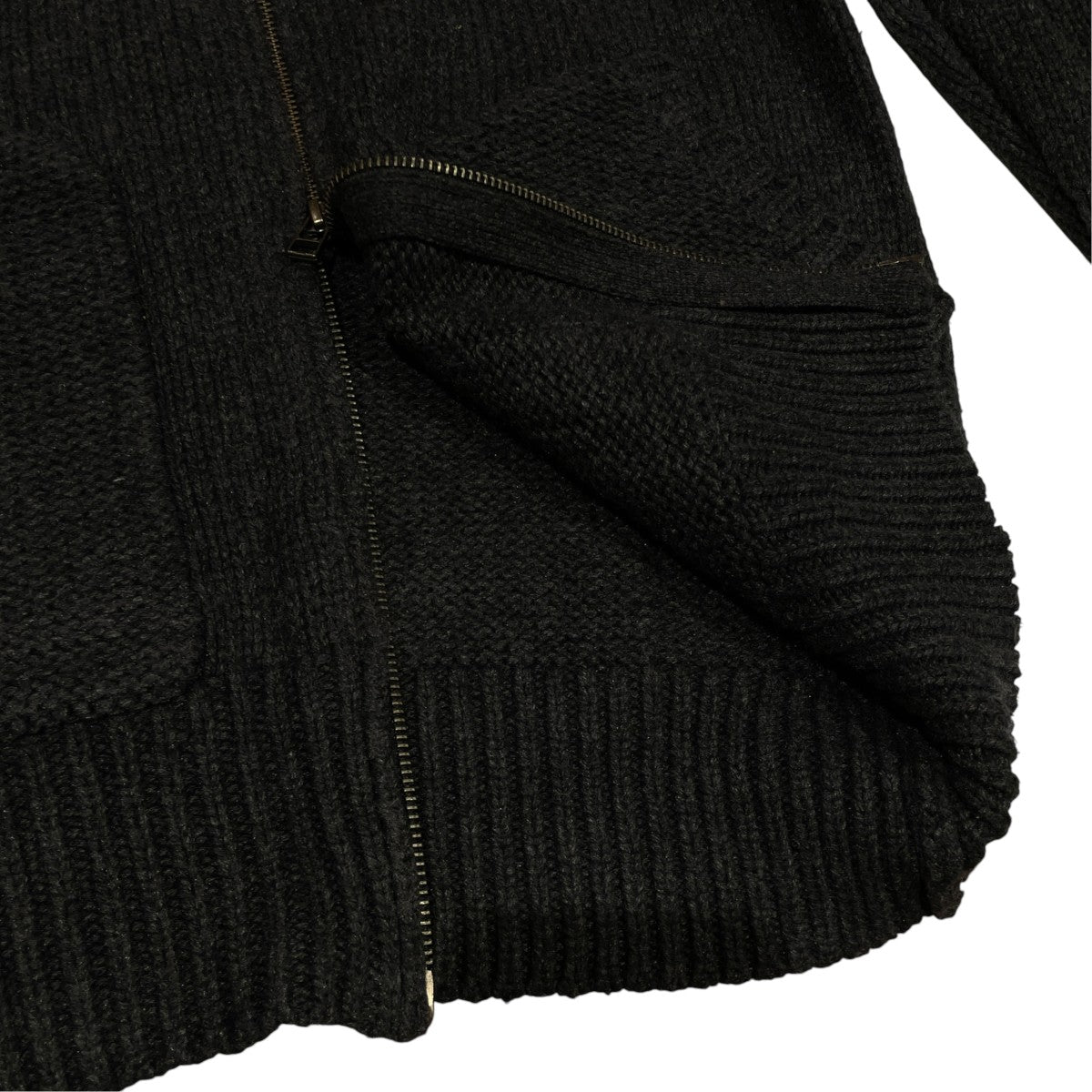 ripvanwinkle 23AWDRIVERS KNITジップニットRB-540 古着・中古-4枚目のアイテム画像