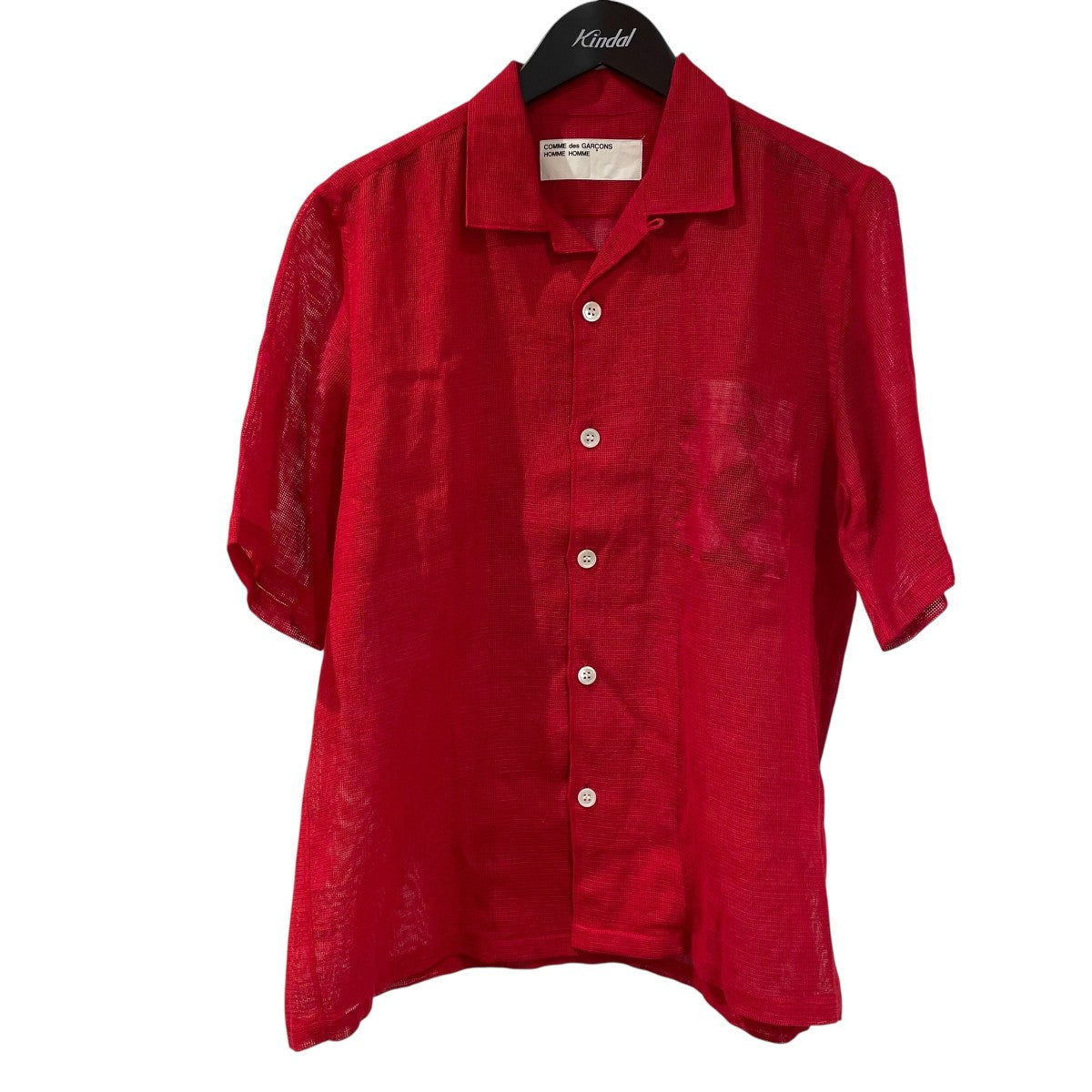 COMME des GARCONS HOMME 半袖シャツ　新品 COMME des GARCONS HOMME (Men)のワイシャツ・カジュアルシャツ