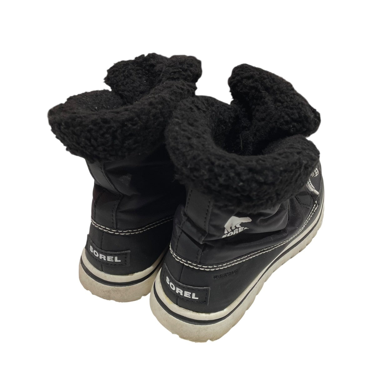 【新品・未使用】SOREL（ソレル）ウィンターブーツ・ブラック・24cm SOREL ソレル スノーブーツ ブラック 女性用 24.0cm - メルカリ