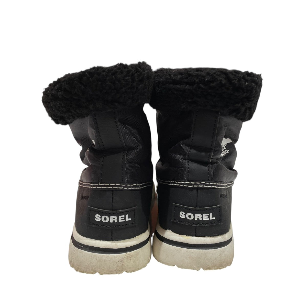 【新品・未使用】SOREL（ソレル）ウィンターブーツ・ブラック・24cm SOREL(ソレル) ショートブーツ ブラック サイズ 24.5｜【公式