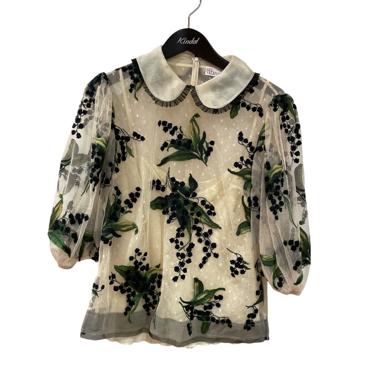 RED VALENTINO 21SSシアーブラウス0000048880 02 古着・中古-1枚目のアイテム画像