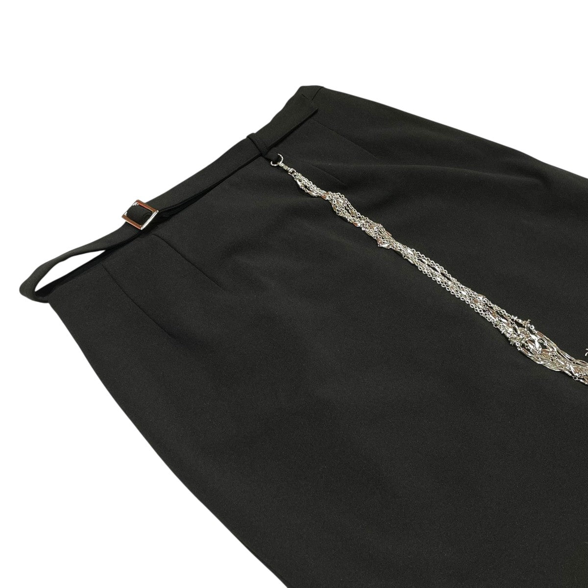 タナカダイスケ　ベロアスカート タナカダイスケ|flower lace black velour skirt – tanakadaisuke