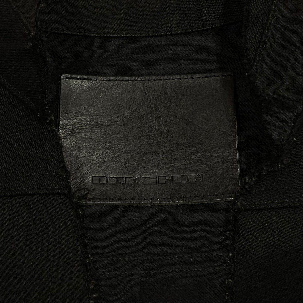 22AWCUT OUT JUMBOベストRR02B2736-HBLKJP
