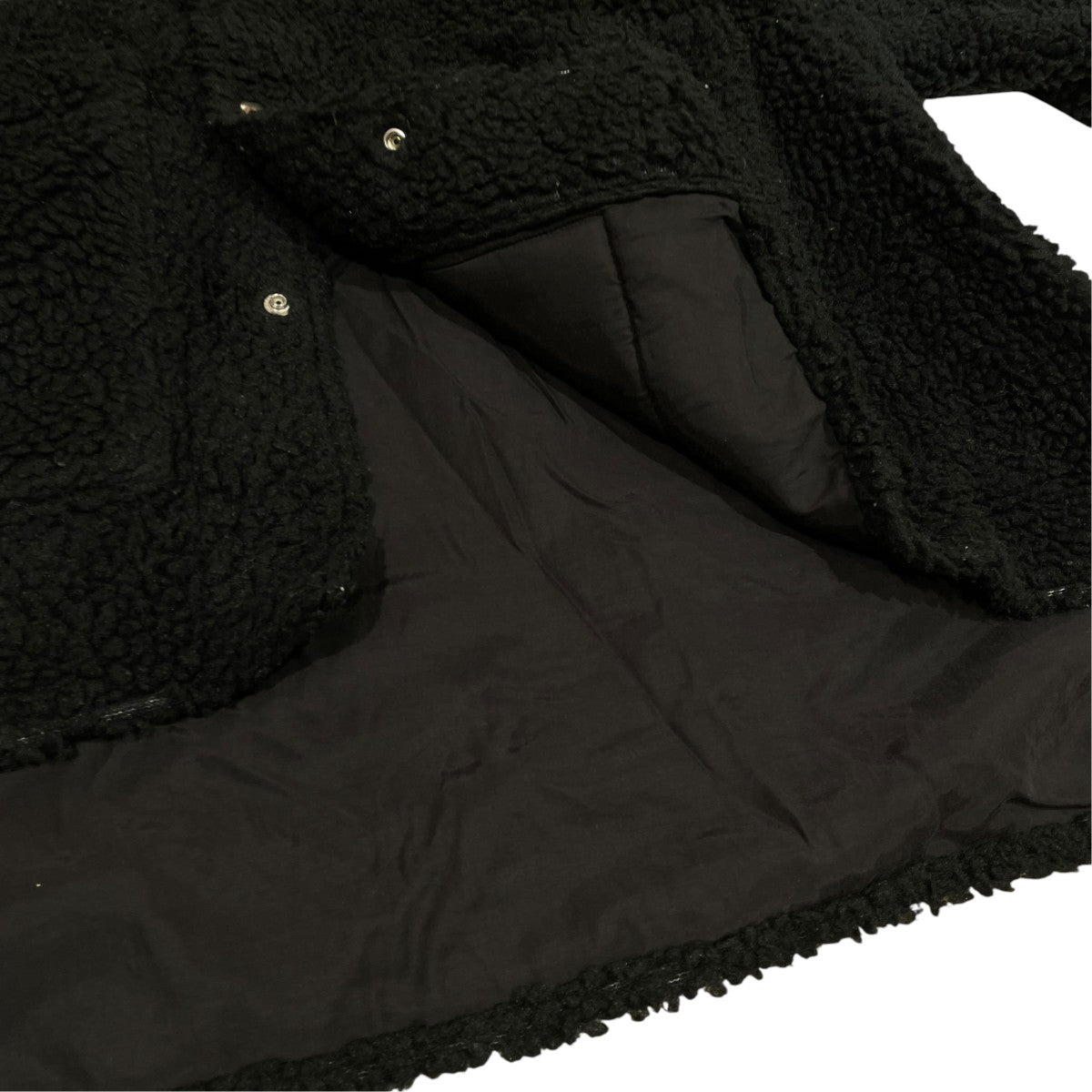Jieda 23AWBOA OVER SHIRT JACKETボアジャケットJie 23W SH01 B 古着・中古-4枚目のアイテム画像