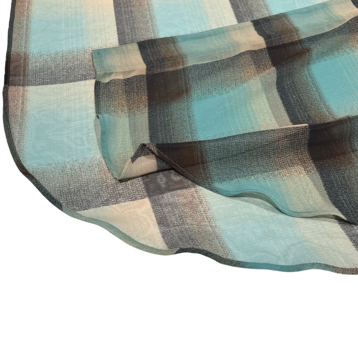 SUGARHILL 24SSSHEER OMBRE PLAID ONE-PIECEチェックワンピース2441000514 古着・中古-5枚目のアイテム画像
