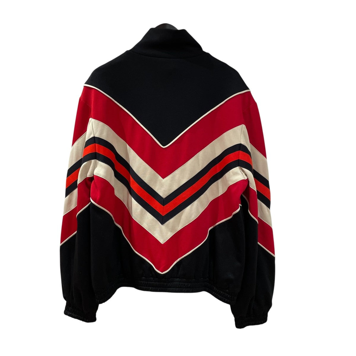 タグ付き GUCCI グッチ ロゴワッペン ジップブルゾン タグ付き GUCCI グッチ ロゴワッペン ジップブルゾン