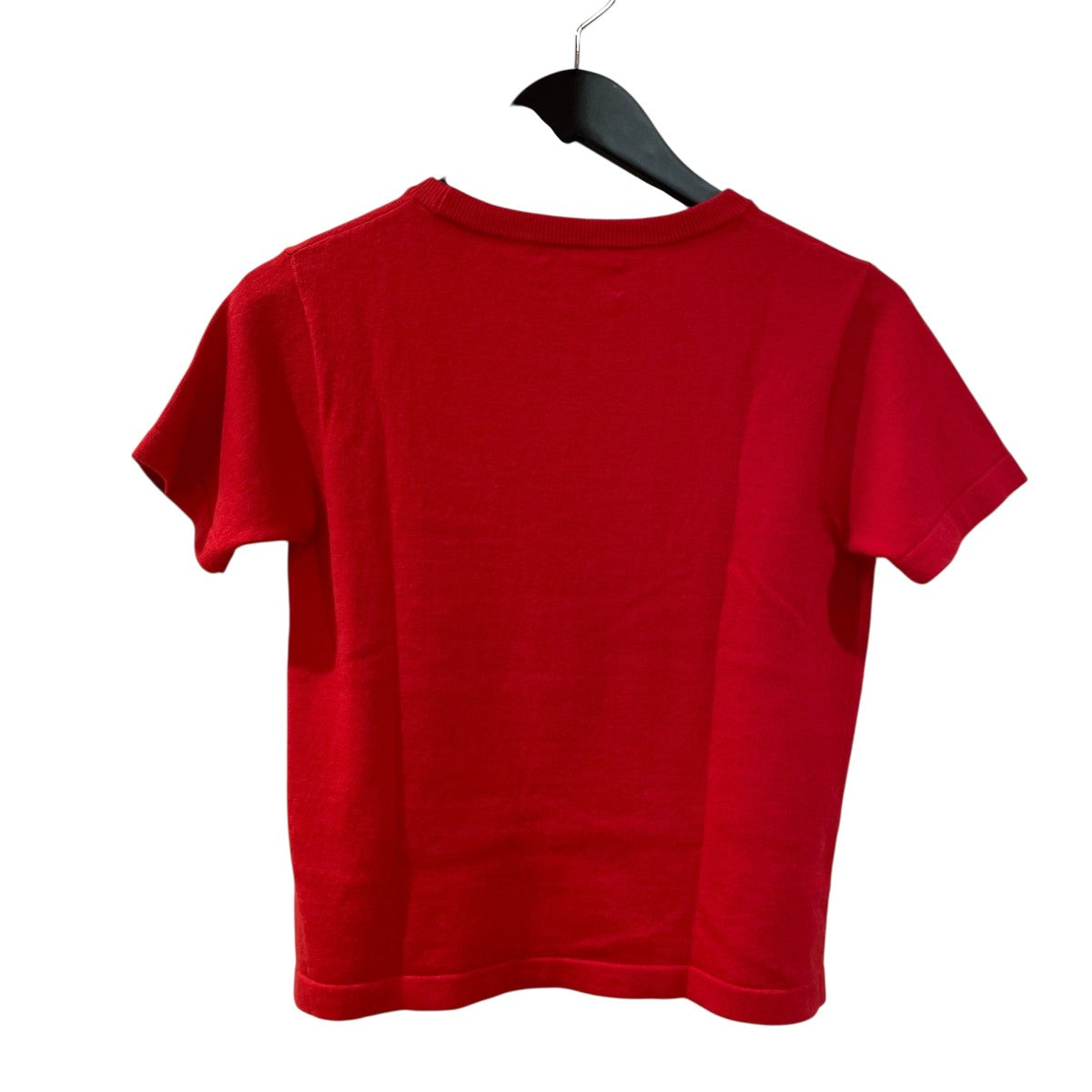 WANDERUNG Cotton Cashmere Tee半袖ニットWRKNJ-015 古着・中古-2枚目のアイテム画像