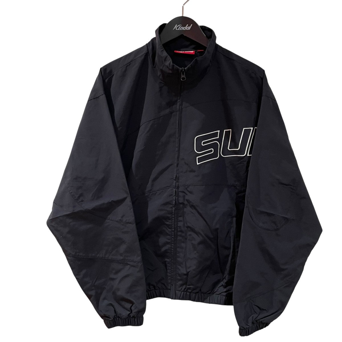 Spellout Embroidered Track Jacketナイロンジャケット