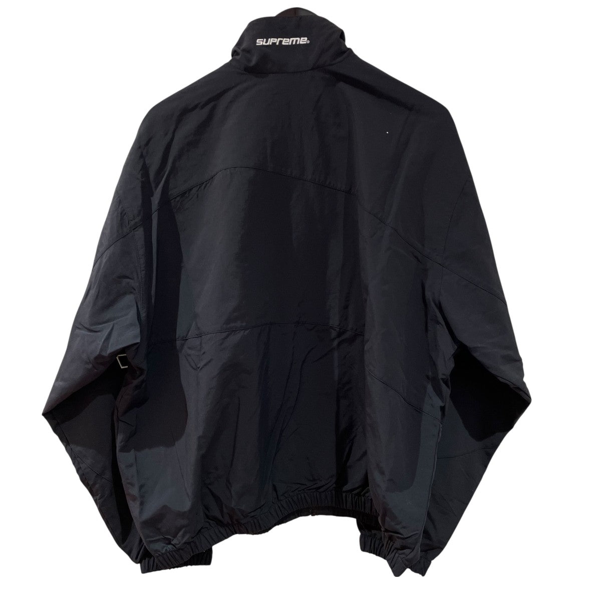 Spellout Embroidered Track Jacketナイロンジャケット