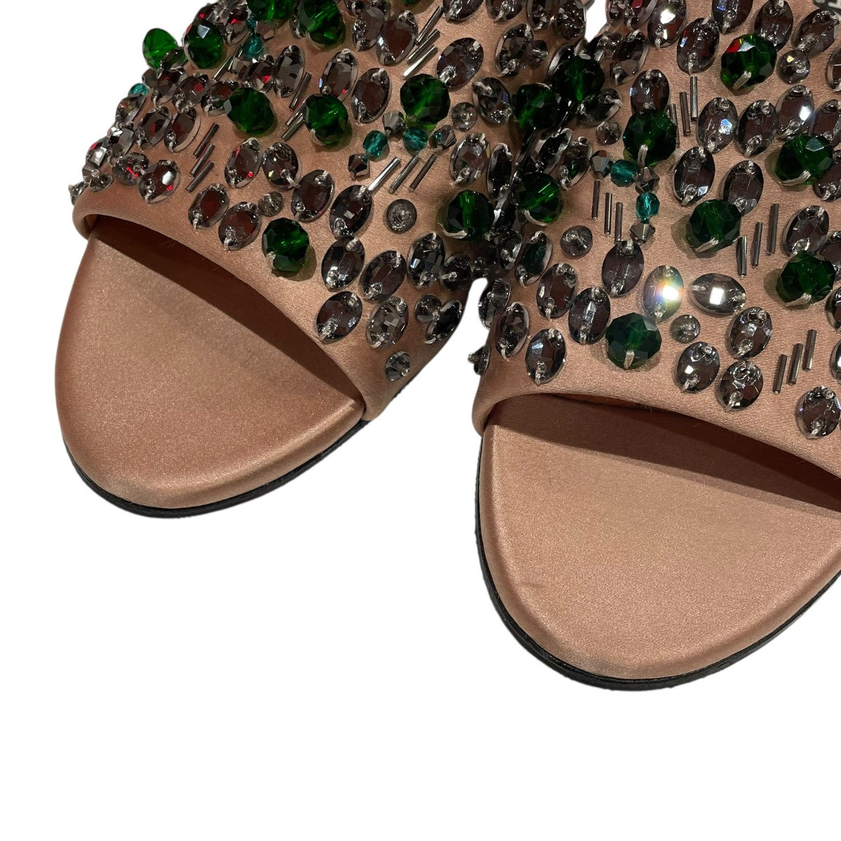 Rochas スパンコールサンダル ROCHAS(ロシャス) サンダル ピンク サイズ 36 1/2｜【公式