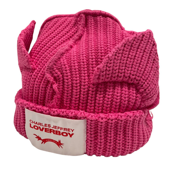 CHARLES JEFFREY ベレー帽 ピンク Charles Jeffrey LOVERBOY ベレー帽
