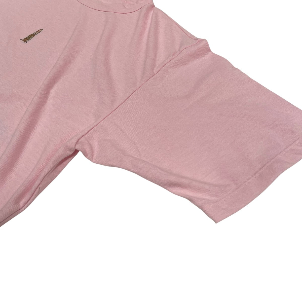 【くるりん】フォーティーファイブアール 45R フジロゴTシャツ ピンク 45R(フォーティファイブアール) US天竺のサーフくん刺繍45星T